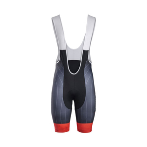 Pantalones Cortos de Ciclismo Ajustados para Hombre, Gris y Blanco, Transpirables, que Absorben la Humedad, de Spandex y Poliéster, 220g - Product Image 5