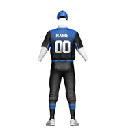 Ensemble de maillot et pantalon de baseball personnalisé haut de gamme, respirant, impression par sublimation, broderie du logo, nom et numéro