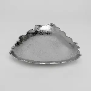 Tazón de Cerámica Ecológico Premium para Decoración de Mesa de Lujo y Decoración del Hogar, Estilo Americano, Seguro, Zahid Exports, Plateado - Product Image 1