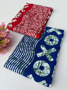 Tissu africain imprimé à la cire et en coton Ankara personnalisé de la Libye pour vêtements de mode tenue de mariage tenue de fête et usage domestique unique - Product Image 5