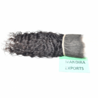 Perruque Lace Front Ondulée 13x6 en Cheveux Humains Vierges Bruts Remy Indiens en Gros