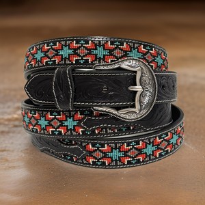 Nouvelle Arrivée 2026 Ceintures pour Hommes en Cuir Véritable Personnalisées, Vente en Gros, Design Western en Cuir Façonné à la Main - Product Image 1