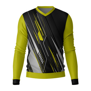 เสื้อเชิ้ตผู้ชายคอวี แขนยาว แฟชั่นใหม่ปี 2026 ผ้าโพลีเอสเตอร์ ระบายอากาศได้ดี สวมใส่สบาย ขายส่ง - Product Image 5