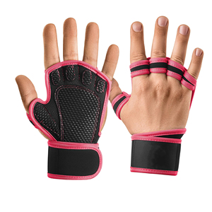 Gants de musculation imperméables antidérapants à demi-doigts, protection de la paume, en polyester, unisexes, pour la gym et les sports - Product Image 4