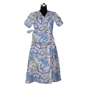 เสื้อคลุมอาบน้ำผ้าฝ้ายพิมพ์ลาย - Product Image 6