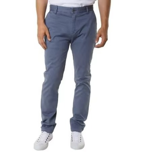 Pantalones de Hombre Estilo Hip Hop, Corte Ajustado, Cintura Media, Transpirables, de Alta Calidad, con Bordado Personalizado, Tela de Sarga de Algodón - Product Image 3