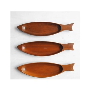 Bandeja de Madera Elegante para Presentación en la Cocina, Diseñada para Servir a Diario, Reuniones y Exhibición en la Mesa de Comedor - Product Image 1