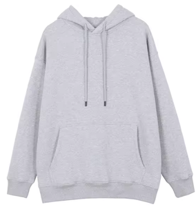 Sudadera con capucha estilo streetwear, extragrande, para hombre, con impresión de logotipo personalizado, bordado, 100% algodón, servicio OEM y ODM disponible. - Product Image 4