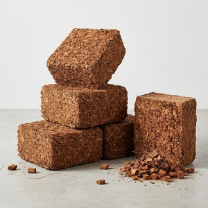 Chips de Cáscara de Coco Lavada Premium en Bolsa de PP, Medio de Cultivo Natural para Orquídeas, Hidroponía, Horticultura, Mejora del Suelo - Product Image 1