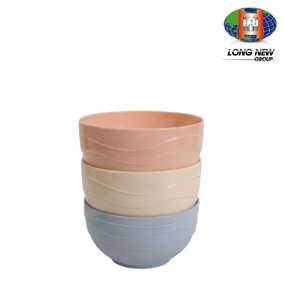 LONGNEW High-Quality PET <b>Plastic</b> Fruit <b>Bowl</b> | Custom Reusable Food-Grade Tableware - Product Image 1