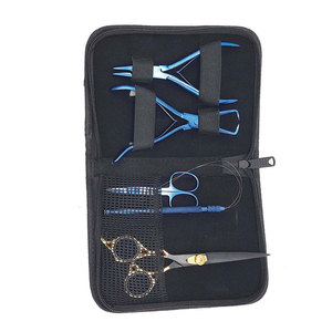Kit d'outils professionnels en acier inoxydable pour extensions de cheveux, ensemble d'application pour extensions de cheveux vierges super double drawn, qualité supérieure - Product Image 6