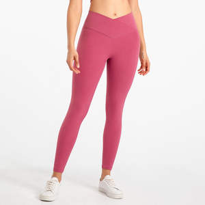 Leggings Deportivos Transpirables para Mujer, Leggings de Yoga sin Costuras con Cintura Elástica, Diseño Sólido - Product Image 4