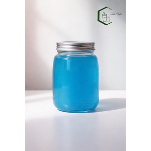 500ml Round PET <b>Plastic</b> <b>Jar</b> with Aluminum Screw Lid OEM Candy Snack Food Packaging From Vietnam Factory 52mm Neck - Product Image 4