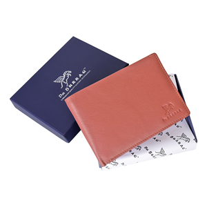 Luxury Brick Genuine Leather <b>Mens</b> Chain <b>Wallet</b> <b>RFID</b> Protected Waterproof Bifold Card Organizer Vintage Style Everyday Carry - Product Image 5