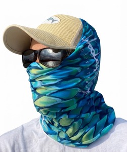 Cache-cou extensible personnalisé, protection solaire UV, respirant, cache-visage, écharpe tubulaire pour la course à pied, le camping et le cyclisme, OEM ODM - Product Image 4