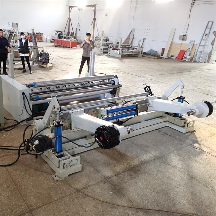 High Speed Automatic Jumbo Kraft Paper Roll Slitting Rewinding Machine