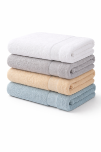 Serviette de sport en coton personnalisée en gros avec logo, douce, absorbante, pour le fitness, taille personnalisée, OEM - Product Image 4