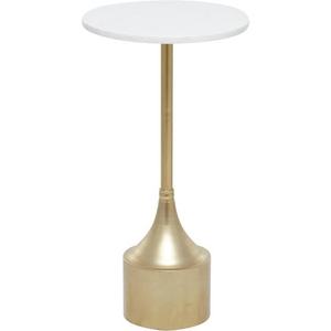 Shiny Finish Aluminium Modern <b>Round</b> Metal Coffee <b>Table</b> with Glass Top Decorative Living Room Furniture Center <b>Table</b> - Product Image 6