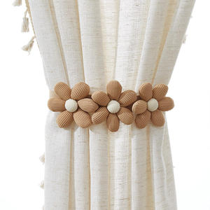 Handmade Jute Curtain <b>Tiebacks</b> – Sustainable Natural Fiber Curtain Holdbacks for Global Wholesale Buyers - Product Image 4