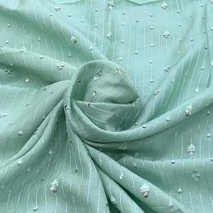 Custom Design Sequin Embroidery Fabric Luxury Beaded Lace Fabric African Fashion Dress <b>Material</b> - Product Image 4