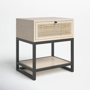 19.5'' Wide Cane <b>Nightstand</b> - Product Image 5