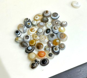 Natural Sulemani Eye Agate Banded Agate Cabochon Wholesale Loose Gemstone for Jewelry Making Aqeeq Agate Cabochon - Product Image 3