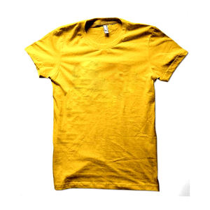 T-shirts Homme 100% Coton Uni Coupe Slim Manches Courtes Vente en Gros Logo Personnalisé Respirant Écologique 180g Tendance Quotidienne - Product Image 5