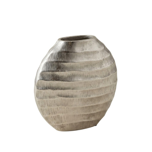 Jarrón de Metal Dorado Martillado, Moderno y Decorativo, para Mesa, Centro de Mesa para Hogar, Oficina, Bodas y Decoración de Hoteles - Product Image 3