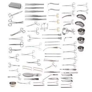 Instrumental Quirúrgico Básico de Acero Inoxidable, Juego Completo Manual para Cirugía General, Certificado ISO 9001 por Dentavex - Product Image 1