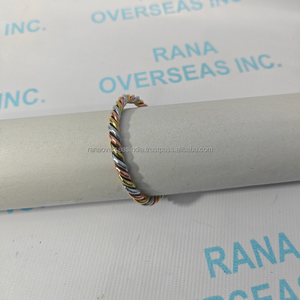 Pulsera Moderna de Cobre Trenzado, Joyería Ecológica de Terapia Curativa para Aliviar el Dolor Articular, Artritis, Tendinitis, Regalo de Aniversario - Product Image 2