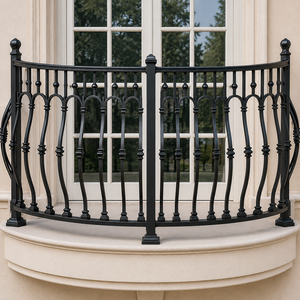 Ideas para Barandillas de Balcón de Hierro Forjado: Diseños Personalizados Accesibles para Transformar Su Espacio Exterior de Forma Hermosa para Cada Hogar - Product Image 1