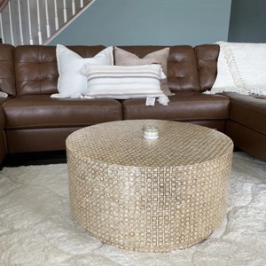 Luxury Modern Multifunction Decorative Mother of Pearl Coffee <b>Table</b> for Living Room Home Furniture Inlay MOP <b>Table</b> Made Vietnam - Product Image 6