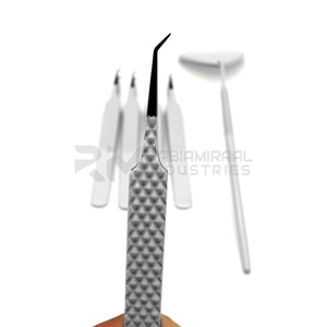 Pinzas de Alta Calidad RMI de 90 Grados para Extensión de Pestañas, Fabricante de Pinzas con Punta de Fibra, Color Negro Mate, Mega Volumen - Product Image 3