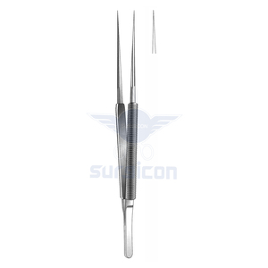 Micro Pinzas de 18 cm (7 Pulgadas), Rectas, Punta de 0.3 mm, Acero Inoxidable Premium, Extremadamente Ligeras, Bien Equilibradas, Sin Causar Fatiga - Product Image 1