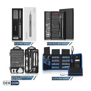 NUEVO Juego de Destornilladores Magnéticos 152 en 1 con Mango de Acero, Destornilladores de Precisión Torx y Hexagonales, Kit de Reparación para Computadora/PC/Teléfono, OEM Disponible - Product Image 4
