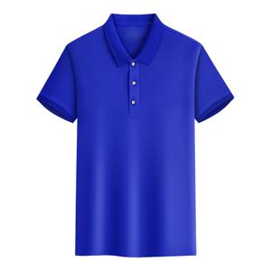 Camisas Polo Casuales Elegantes para Hombre, Logotipo Personalizado, Manga Corta, Transpirables, de Algodón Tejido, Ropa de Golf - Product Image 1