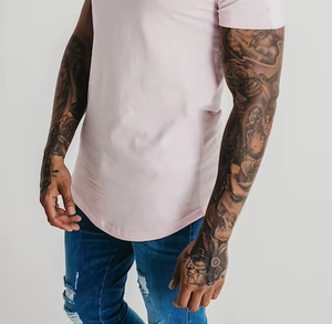 Camiseta Blanca de Manga Corta para Hombre, Cuello Redondo, Corte Ajustado, Algodón Jersey, Estilo Casual con Logotipo Estampado en la Parte Delantera - Product Image 3