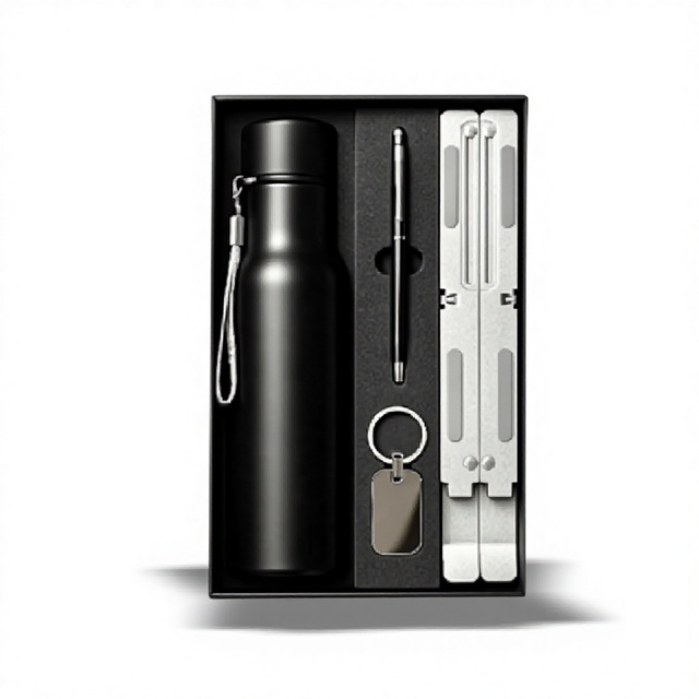 Lite Gift Set SR-354 Premium Corporate Desk Accessories Combo Stainless Steel Compact Stylish Office Essentials Daily Gifting
