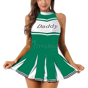 Ensemble d'uniformes d'entraînement de cheerleading fabriqués en usine, durables, avec soutien de la taille extensible et confortables à porter pour la pratique quotidienne - Product Image 5