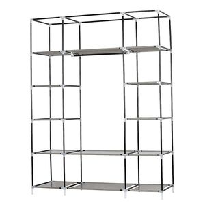 Armadio Portatile con Ripiani, 5 Livelli, 12 Scomparti, in Tessuto Non Tessuto - Product Image 4