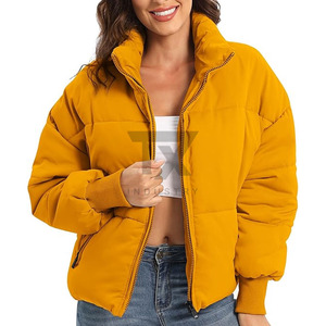 Women's Puffer Jacket Cold Weather Jacket With Full Customization on Trending - Product Image 1