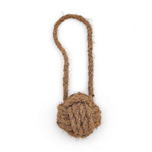 Jouets à mâcher en corde de fibre de coco et en bois pour chats et chiens, vente en gros, jouets naturels en fibre de coco pour la dentition - Product Image 3