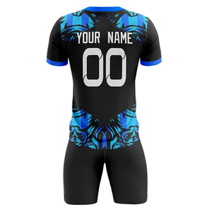Kit de football respirant personnalisé, service OEM, maillots de football personnalisés, ensembles d'uniformes de football, design sublimé, kit d'uniformes de football - Product Image 3