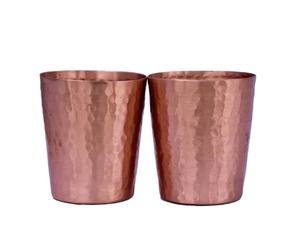Gobelet en cuivre pur martelé, écologique et fait main, 10 oz, pour usage hôtelier - Product Image 3