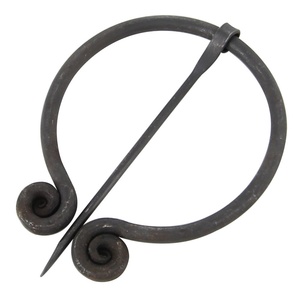 Handmade Carbon Steel <b>Twisted</b> Ring Fastener Leaf <b>Shape</b> Terminal Ends-Customizable Dimensions Industrial Grade Historical OEM - Product Image 5