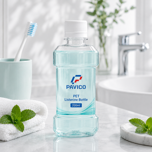 Wholesale <b>200ml</b> PET Mouthwash Packaging <b>Bottle</b> Clear or White Empty Oral Care Container OEM Vietnam Manufacturer - Product Image 4