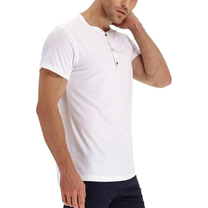 Hemp Cotton Blend Plain T <b>Shirt</b> Men Textured Natural Fiber Breathable Anti Odor Eco Summer Casual Tee - Product Image 6