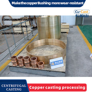Manchon en alliage de cuivre Bagues en bronze Plaques d'usure pour équipement minier et applications sujettes à la corrosion - Product Image 3