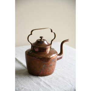 Latest Copper <b>Kettle</b> With Handle And Lid Ayurvedic Health Benefits Home Kitchen Tabletop Tea Coffee Serving Tea Pots - Product Image 3