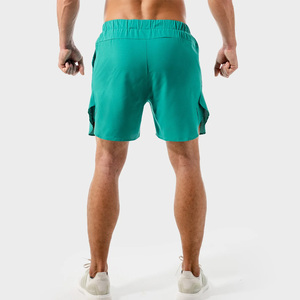 Shorts pour hommes en coton, couleur unie, coupe décontractée et confortable, ajustables, respirants, prix usine, abordables - Product Image 3